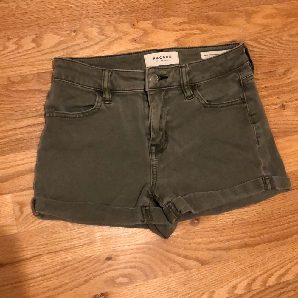 Pacsun green shorts